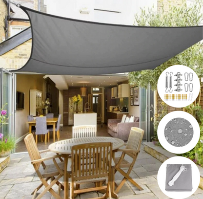 Waterafstotend schaduwdoek met UV-bescherming