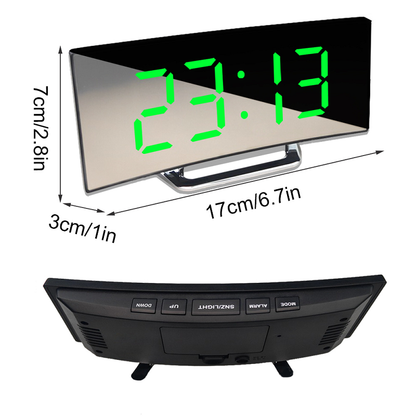 LumiWake digitale wekker met LED-display