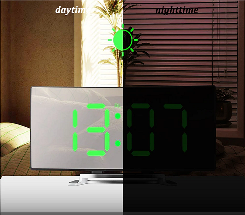 LumiWake digitale wekker met LED-display