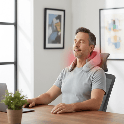 TRAPESHIELD elektrische nek- en trapeziusmassageapparaat