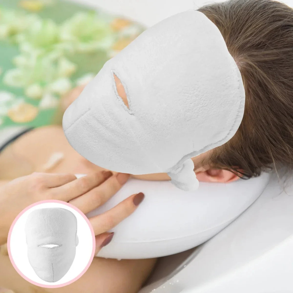 ThermaSoft warm-koud gezichtscompressendoek