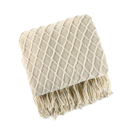 Scandinavische Gebreide Plaid en Bedsprei
