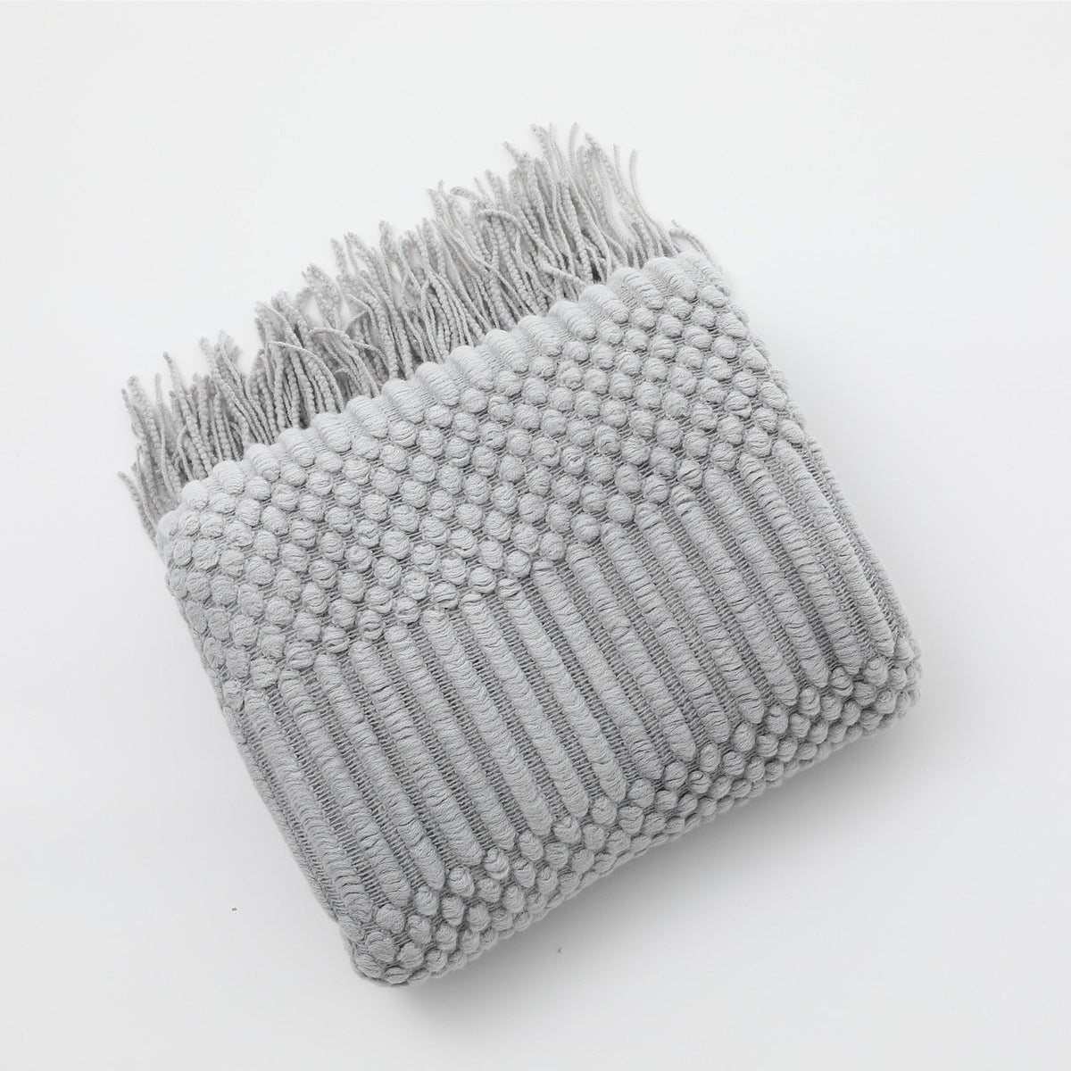 Scandinavische Gebreide Plaid en Bedsprei