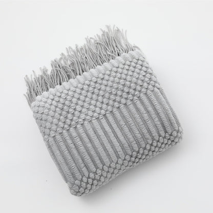 Scandinavische Gebreide Plaid en Bedsprei