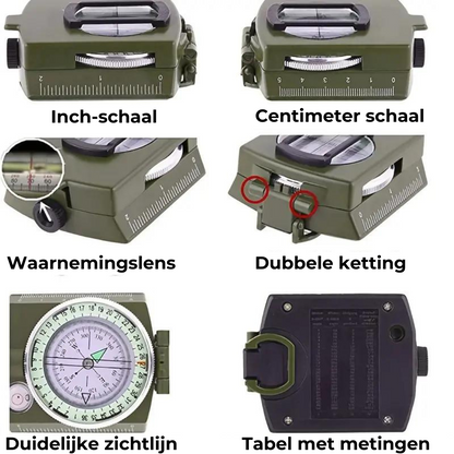 TrailGuide professioneel militair kompas
