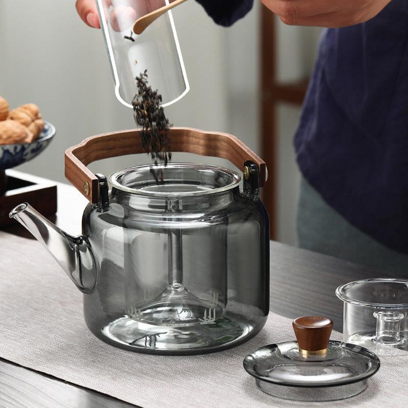 Odior Japandi glazen theepot