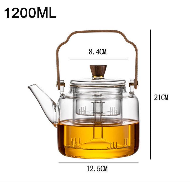 Odior Japandi glazen theepot