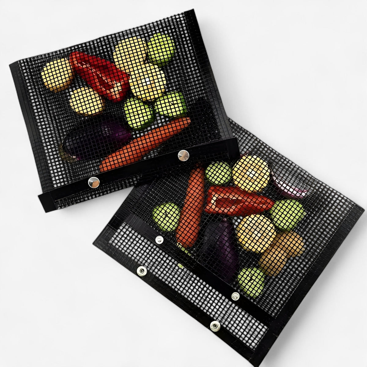 Herbruikbare BBQ grilltas mesh