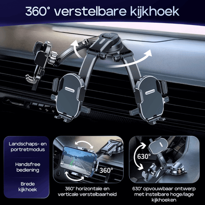 Grippa universele auto telefoonhouder