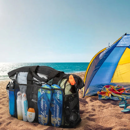 Navando grote mesh strandtas