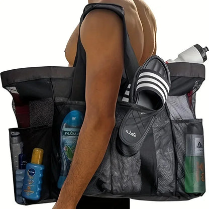 Navando grote mesh strandtas