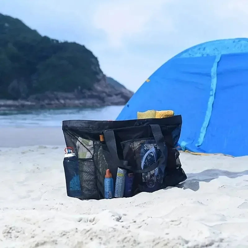 Navando grote mesh strandtas