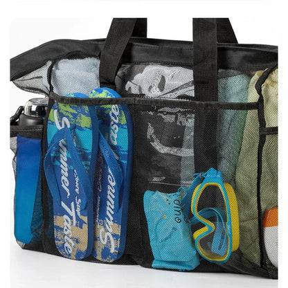 Navando grote mesh strandtas