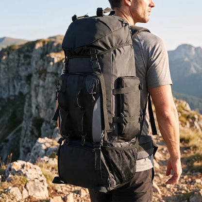 Tarnok grote wandelrugzak heren 90L