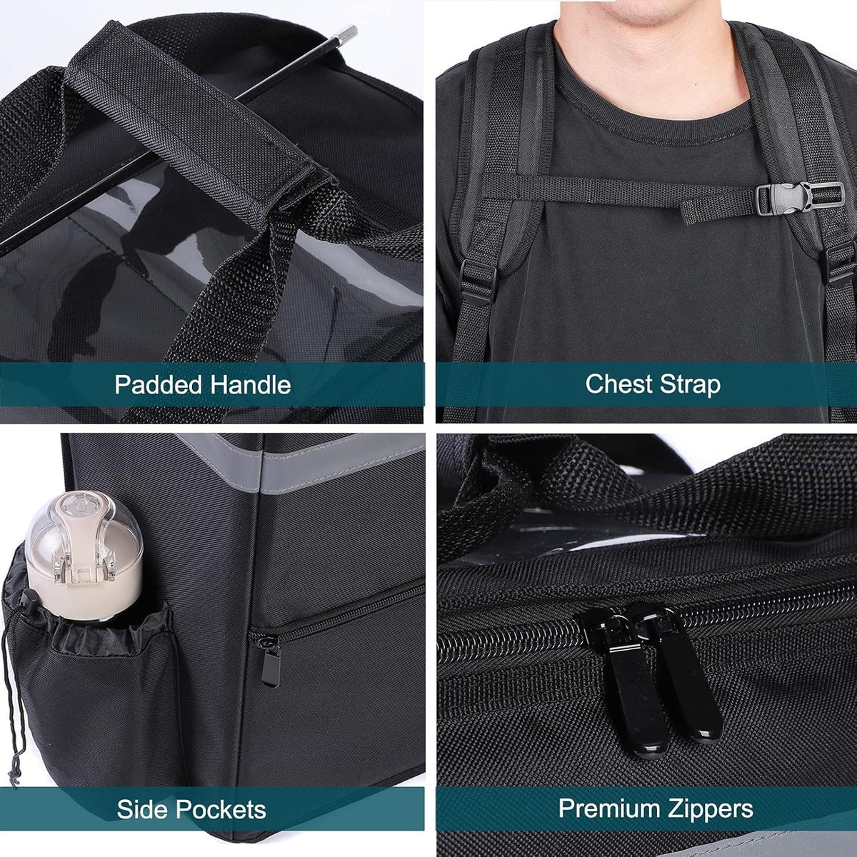 Ruime 35L geïsoleerde koelrugzak