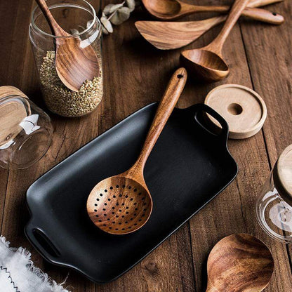 RustiCook natuurlijke houten keukenset