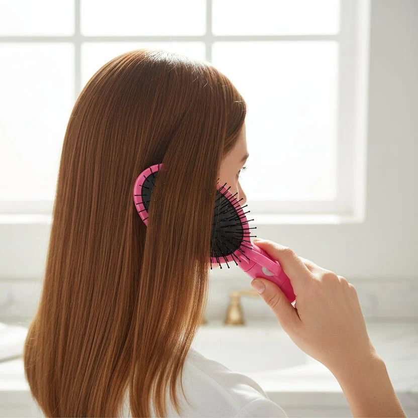 MistBrush 2-in-1 haarborstel met sprayfunctie
