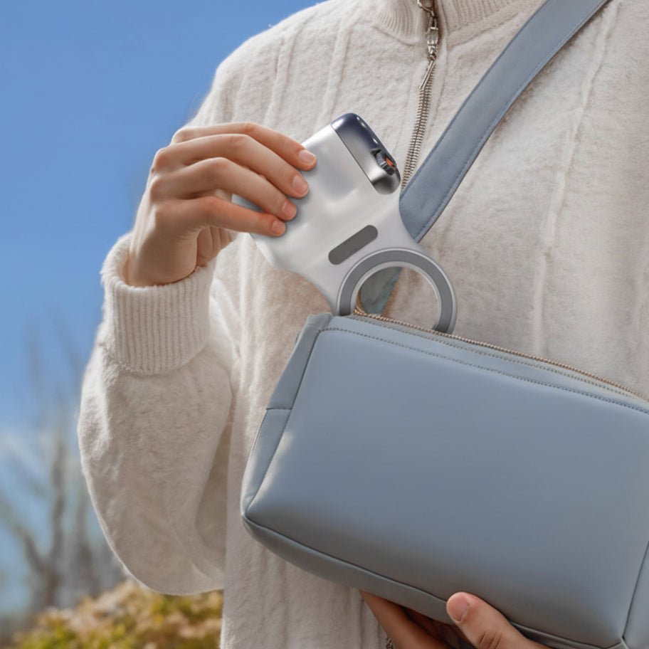 SNAPGRIP magnetische selfie grip met verlichting