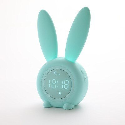 Bunny slaaptrainer kinderwekker met nachtlampje