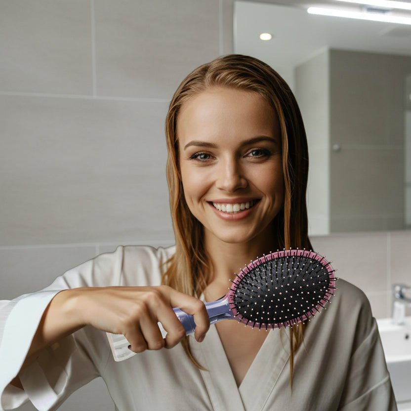MistBrush 2-in-1 haarborstel met sprayfunctie