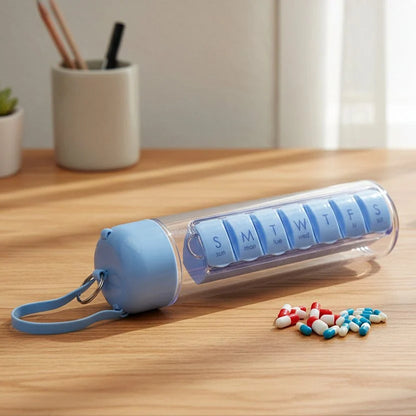 DAILYMED 7-dagen pillendoos met waterfles
