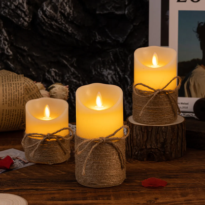 Lumio Autumn vuurloze kaars