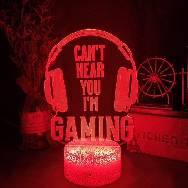 Magische Gaming Nachtlamp met afstandsbediening