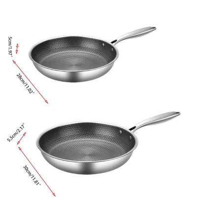 ProCook Elite krasbestendige RVS koekenpan