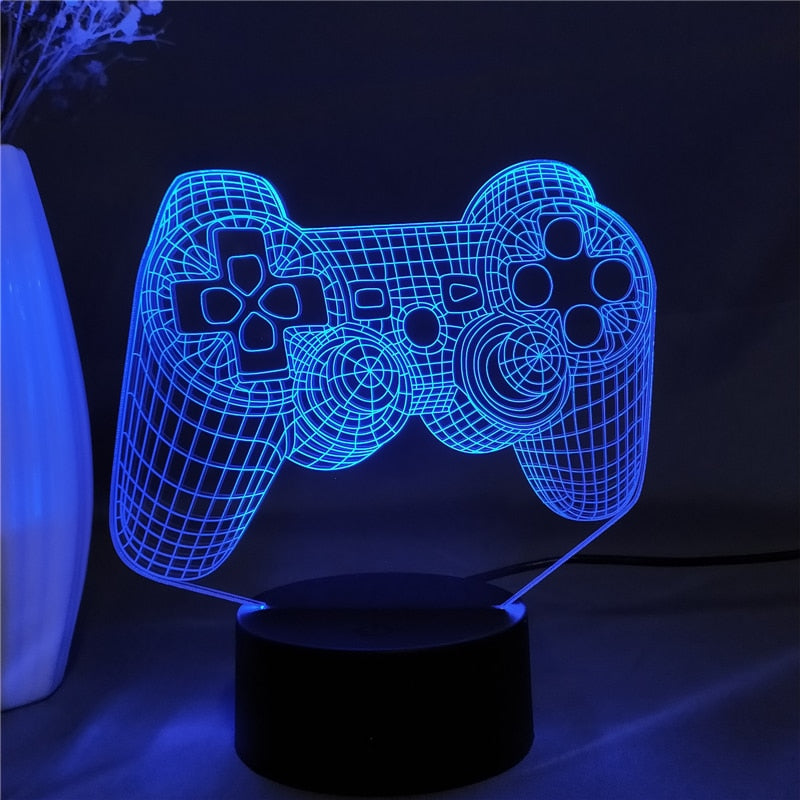 Magische Gaming Nachtlamp met afstandsbediening