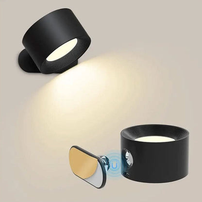 GLOW360 draadloze draaibare LED wandlamp