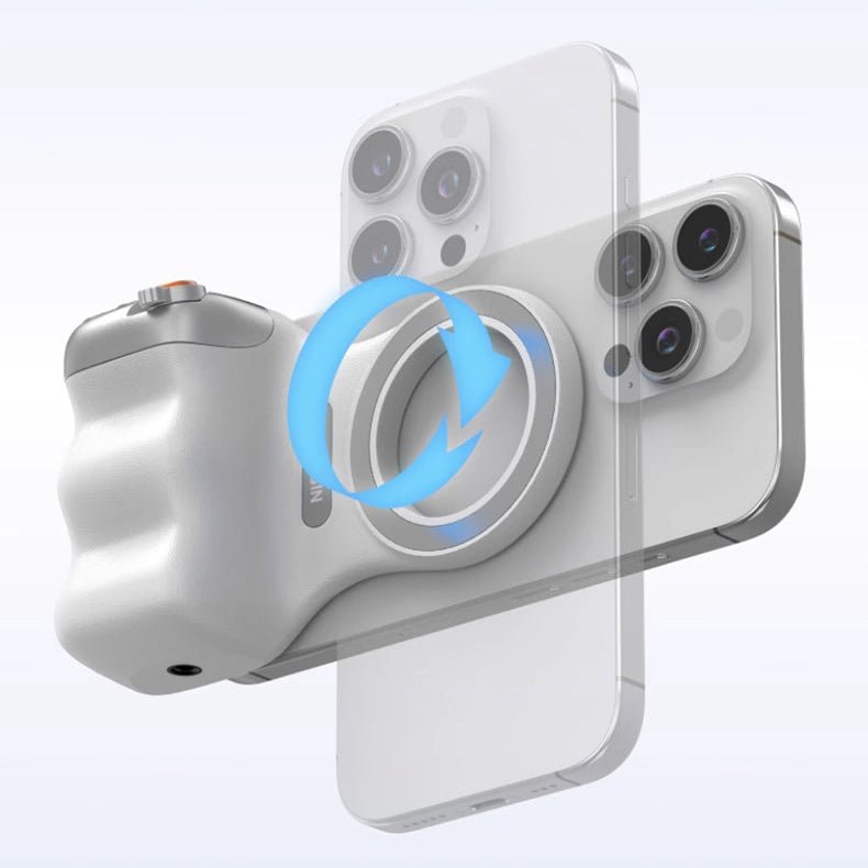 SNAPGRIP magnetische selfie grip met verlichting