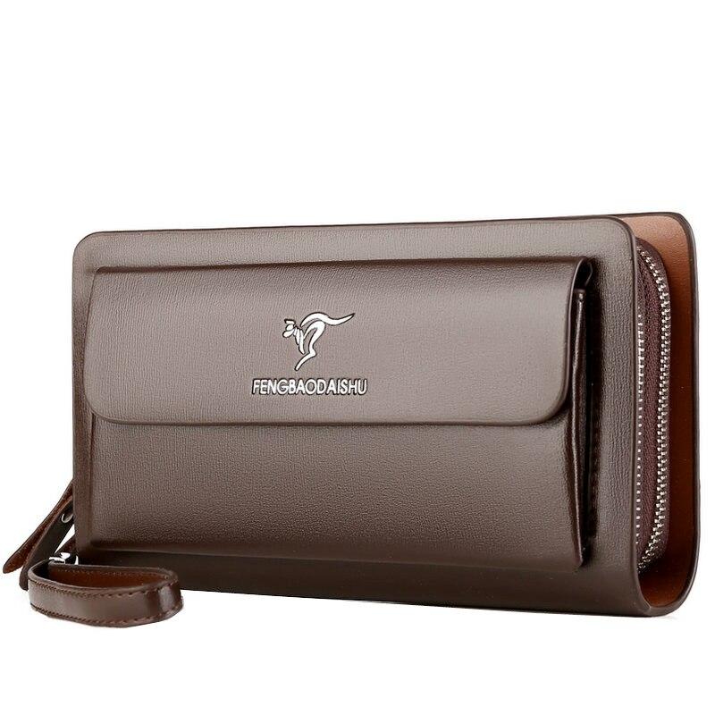 Korren leren heren clutch