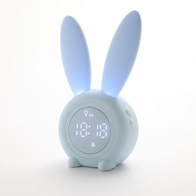 Bunny slaaptrainer kinderwekker met nachtlampje
