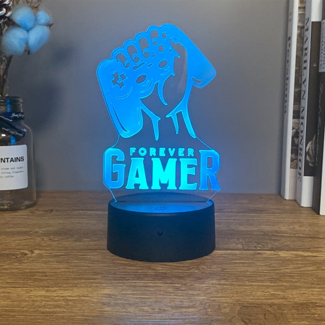 Magische Gaming Nachtlamp met afstandsbediening