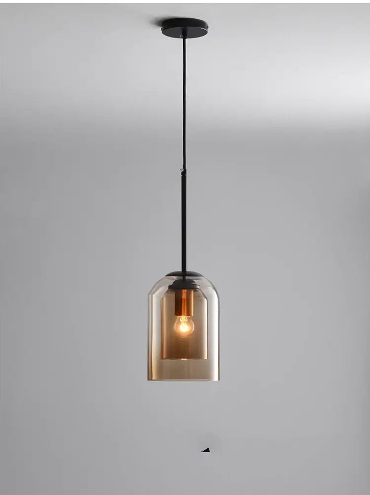 Lumio Nöro Scandinavische glazen hanglamp