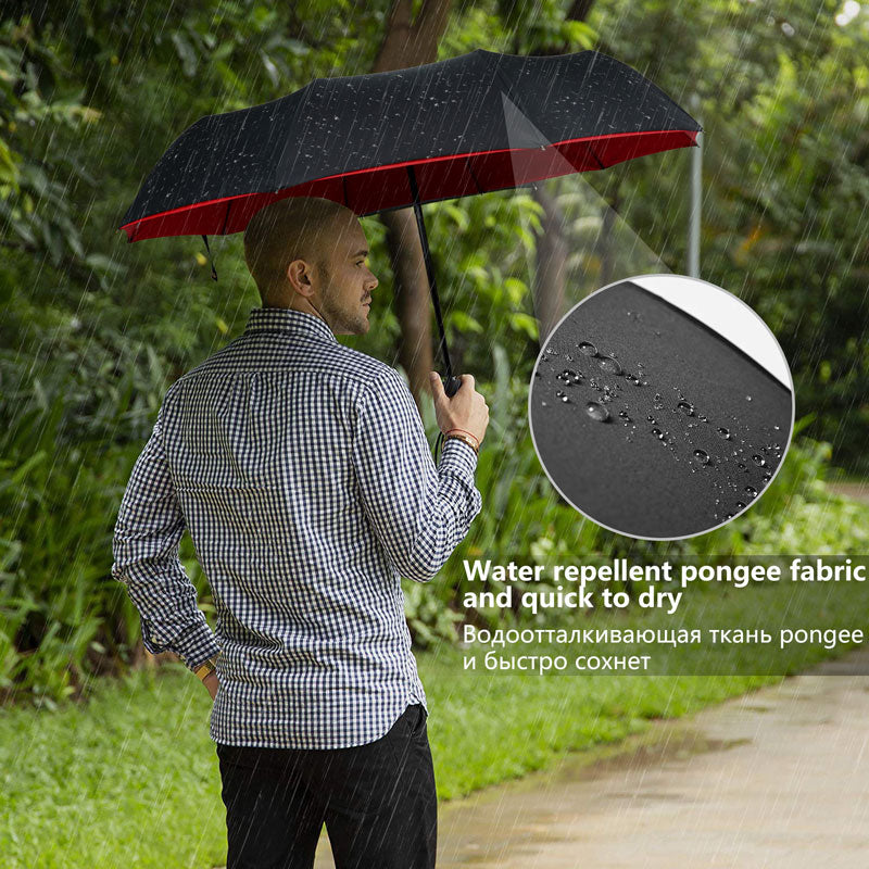 Windbestendige stormparaplu