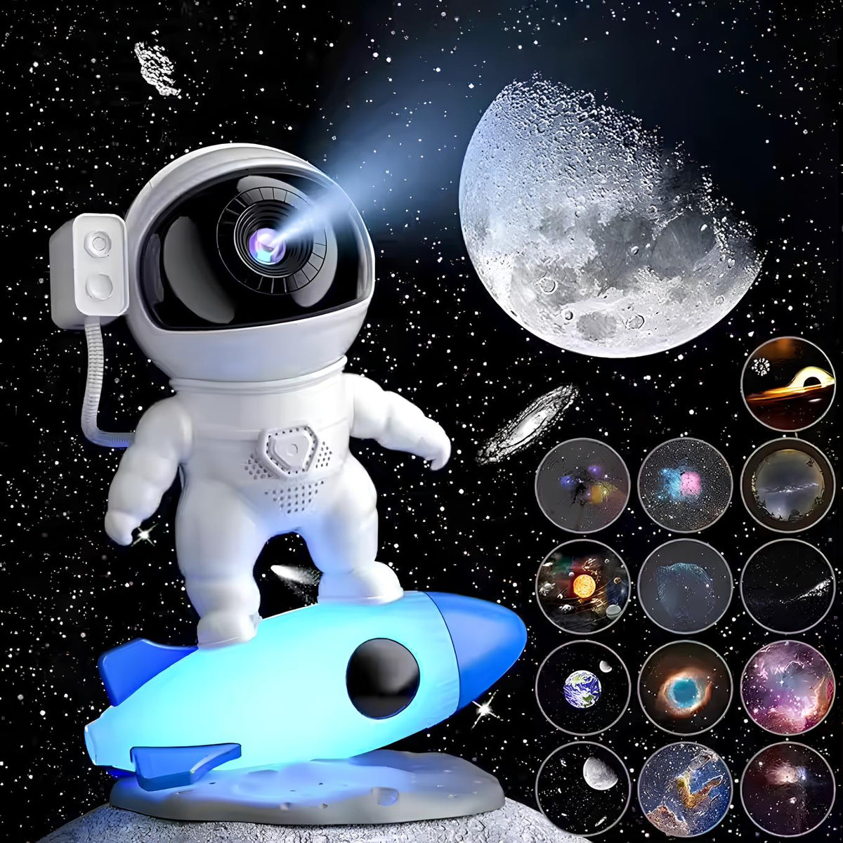 Sterrenhemellampje 4K Galaxieprojector