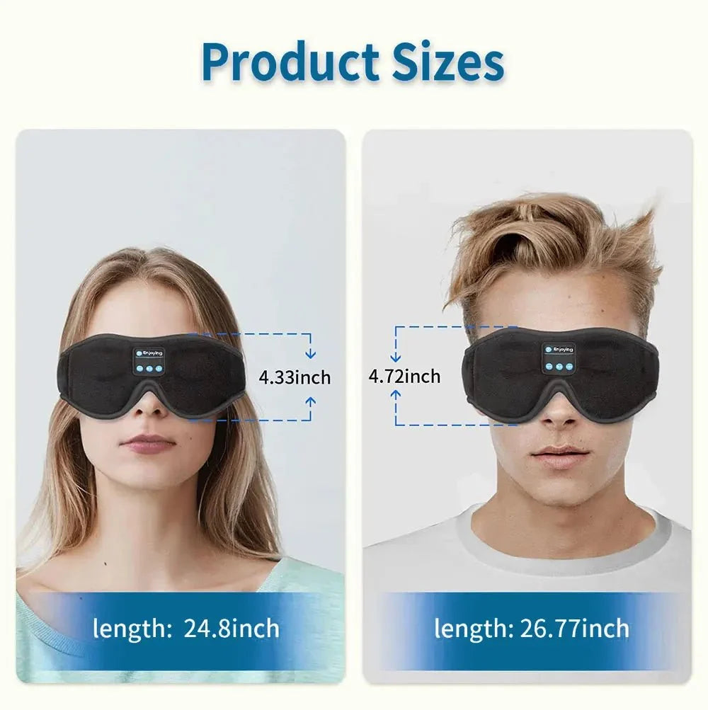 SNOOZEBEAT Bluetooth slaapmasker met muziek