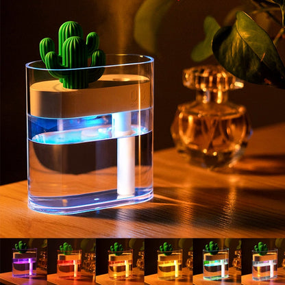 CactusMist ultrasonische stille luchtbevochtiger