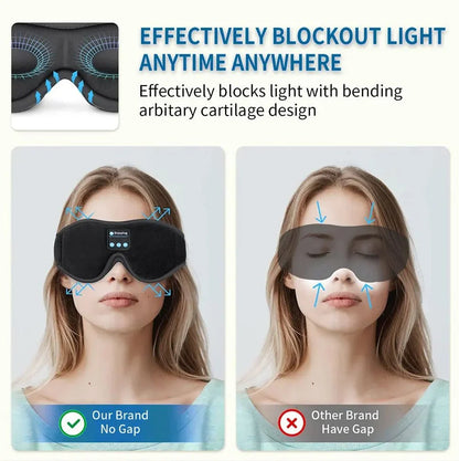 SNOOZEBEAT Bluetooth slaapmasker met muziek