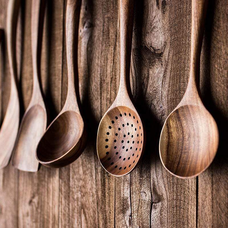 RustiCook natuurlijke houten keukenset