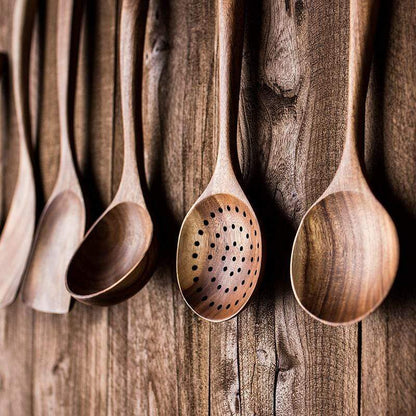 RustiCook natuurlijke houten keukenset