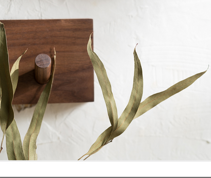 Zen minimalistische houten kapstok