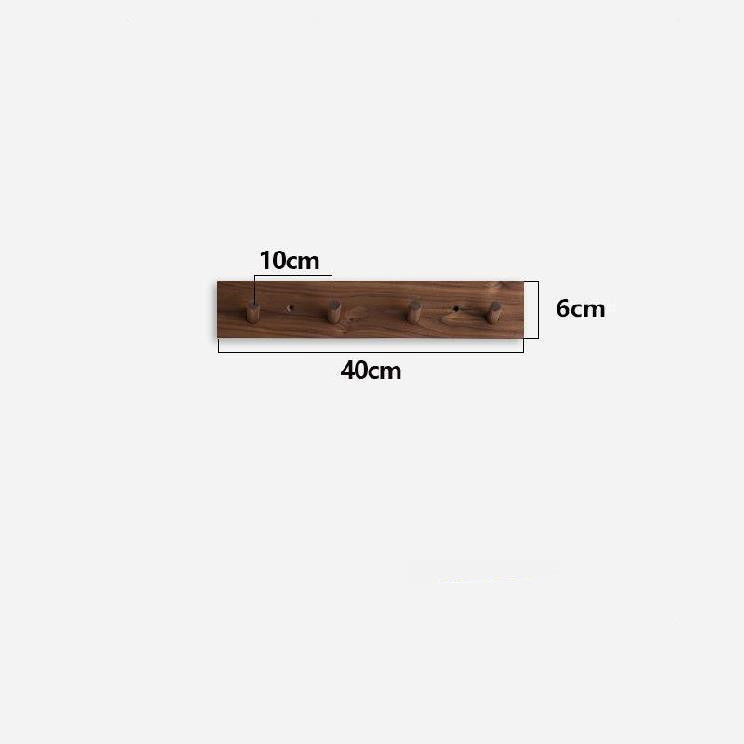 Zen minimalistische houten kapstok