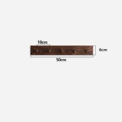 Zen minimalistische houten kapstok