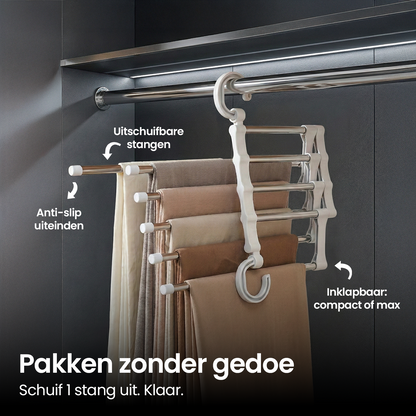 HangPro 5-in-1 kledinghanger DF2174