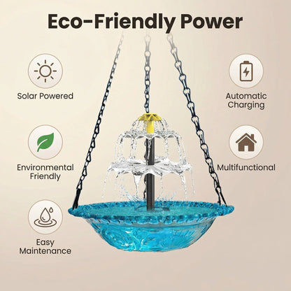 Navando hangende zonne-energie vogelbadfontein