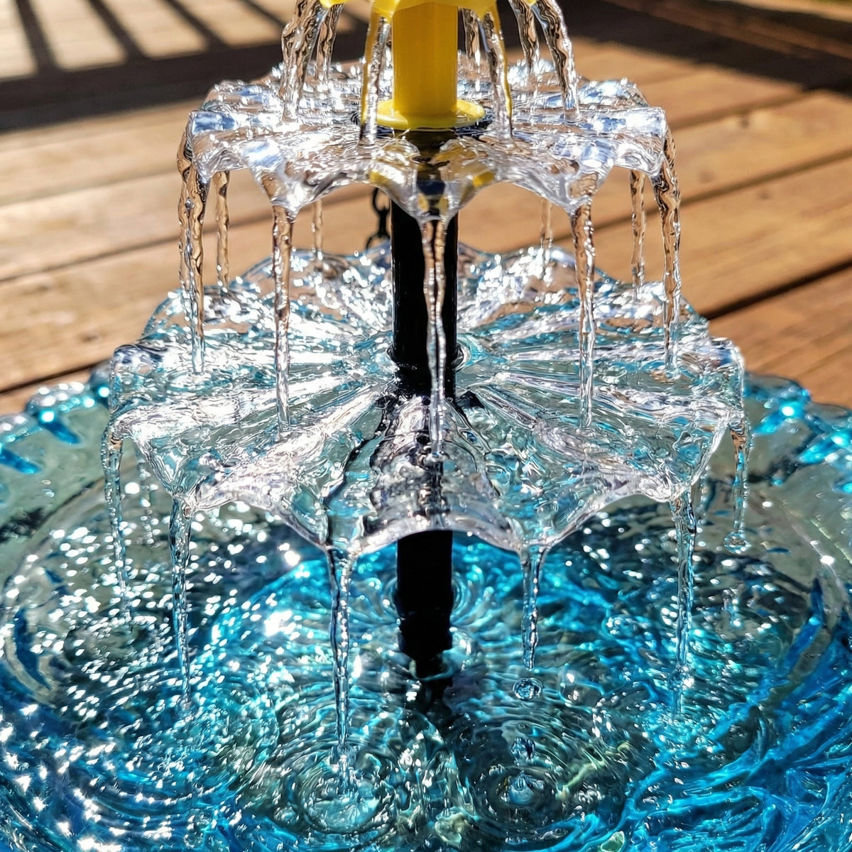 Navando hangende zonne-energie vogelbadfontein