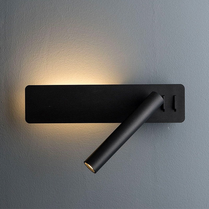 Odior inbouw wandlamp met leeslicht