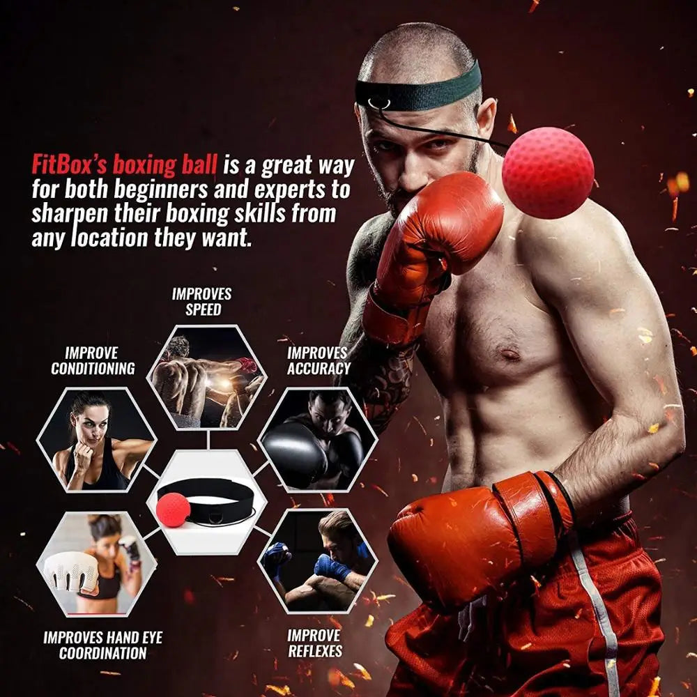 PunchPro reflexbal voor bokstraining